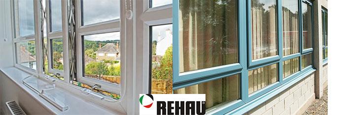 Rehau windows installed