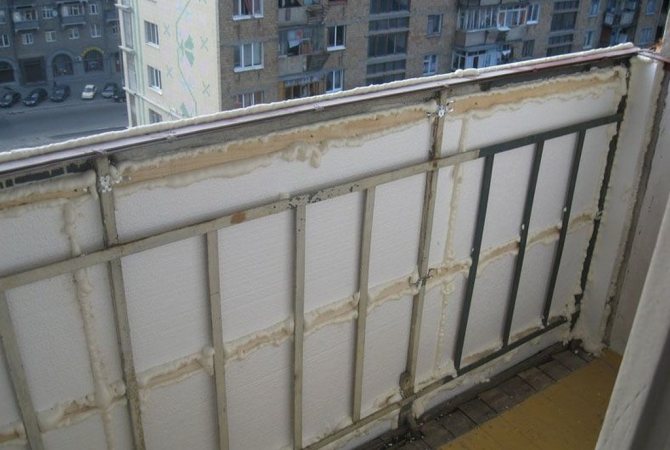 Warming a balcony in Khrushchev: how to do it yourself?
