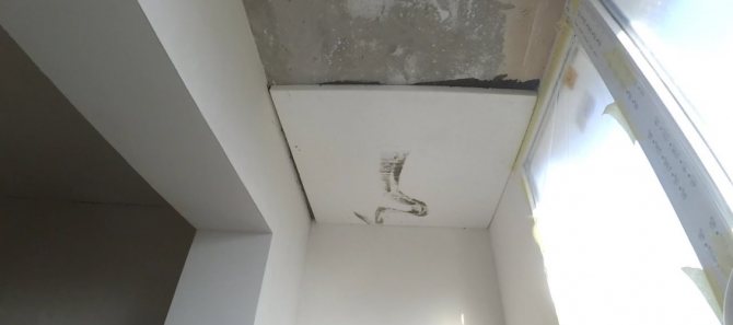 Zateplenie stropu na balkóne