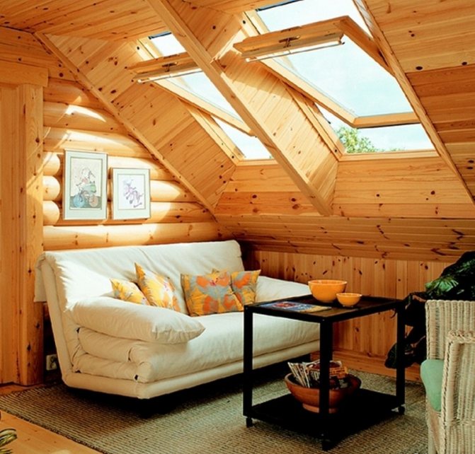 Mulighed for naturlig ventilation under tag