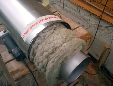 Možnosť izolácie ventilačného potrubia