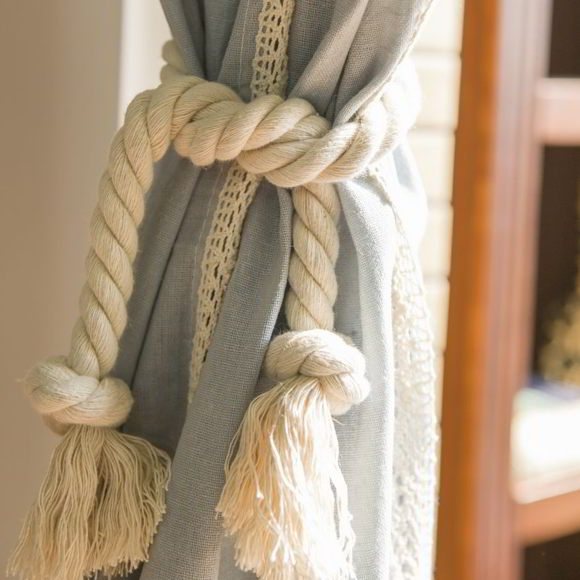 correas de bricolaje para cortinas