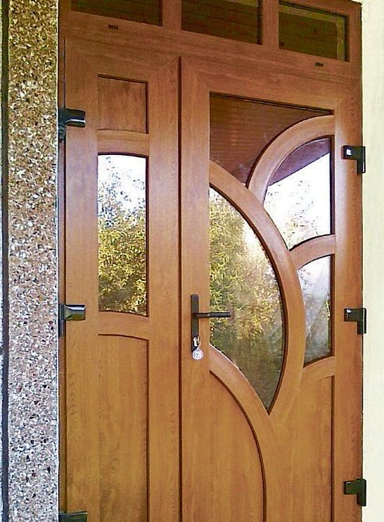 Plastic entrance doors
