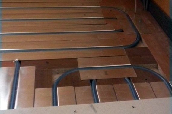 încălzirea apei cu podea caldă
