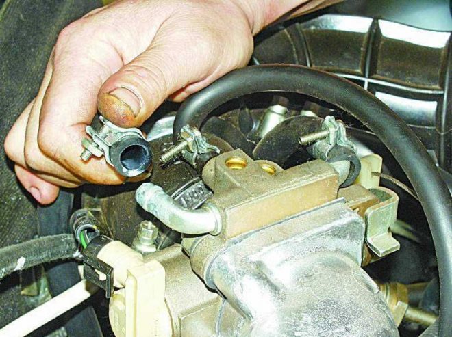Aire en el sistema de enfriamiento del motor