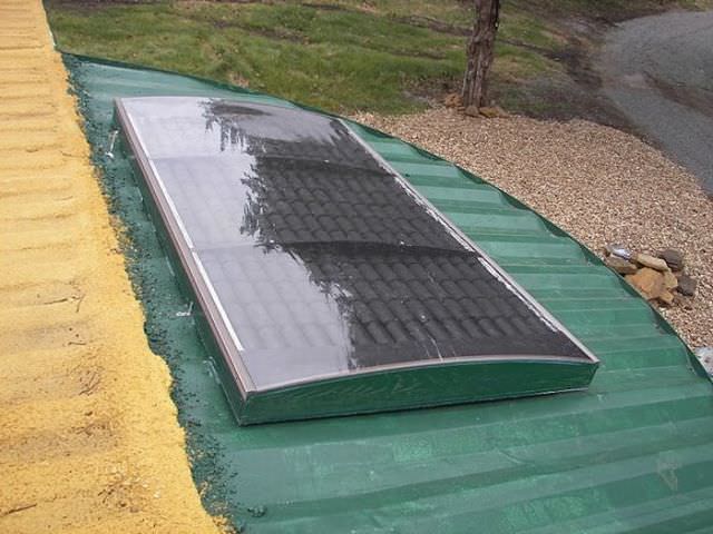 Zračni solarni kolektor za grijanje kuće