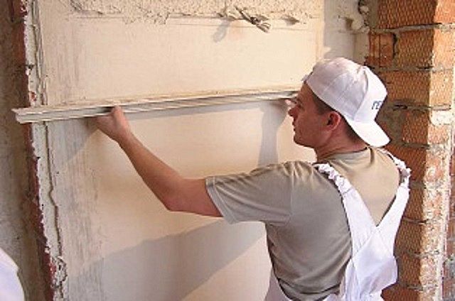 İşaretler üzerinde sıva tesviye