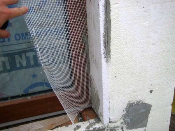 takviye ağını penoplex üzerine sabitliyoruz