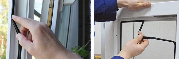 Replacing the seal