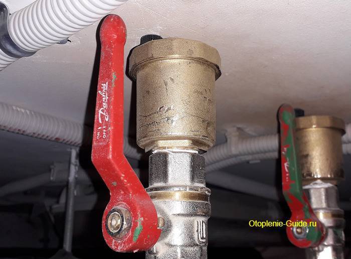 Ventilar o sistema de aquecimento