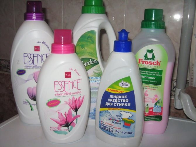 Detergente liquido